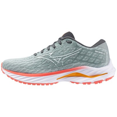 Zapatillas Para Correr Mizuno WAVE Inspire 20 Mujer - Grises / Blancos / Coral - Chile M352SCGAZQ